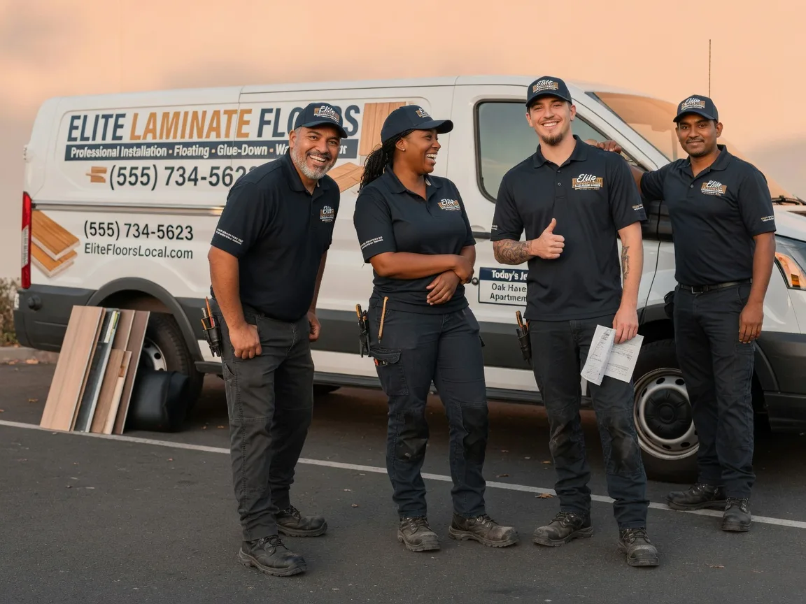 Laminate flooring installation company in Marland, OK